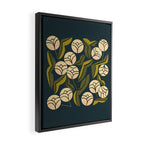 Ivory Blooms Framed Canvas Print Gallery Image 2