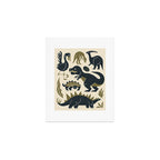 Jurassic Friends Art Print Gallery Image 1