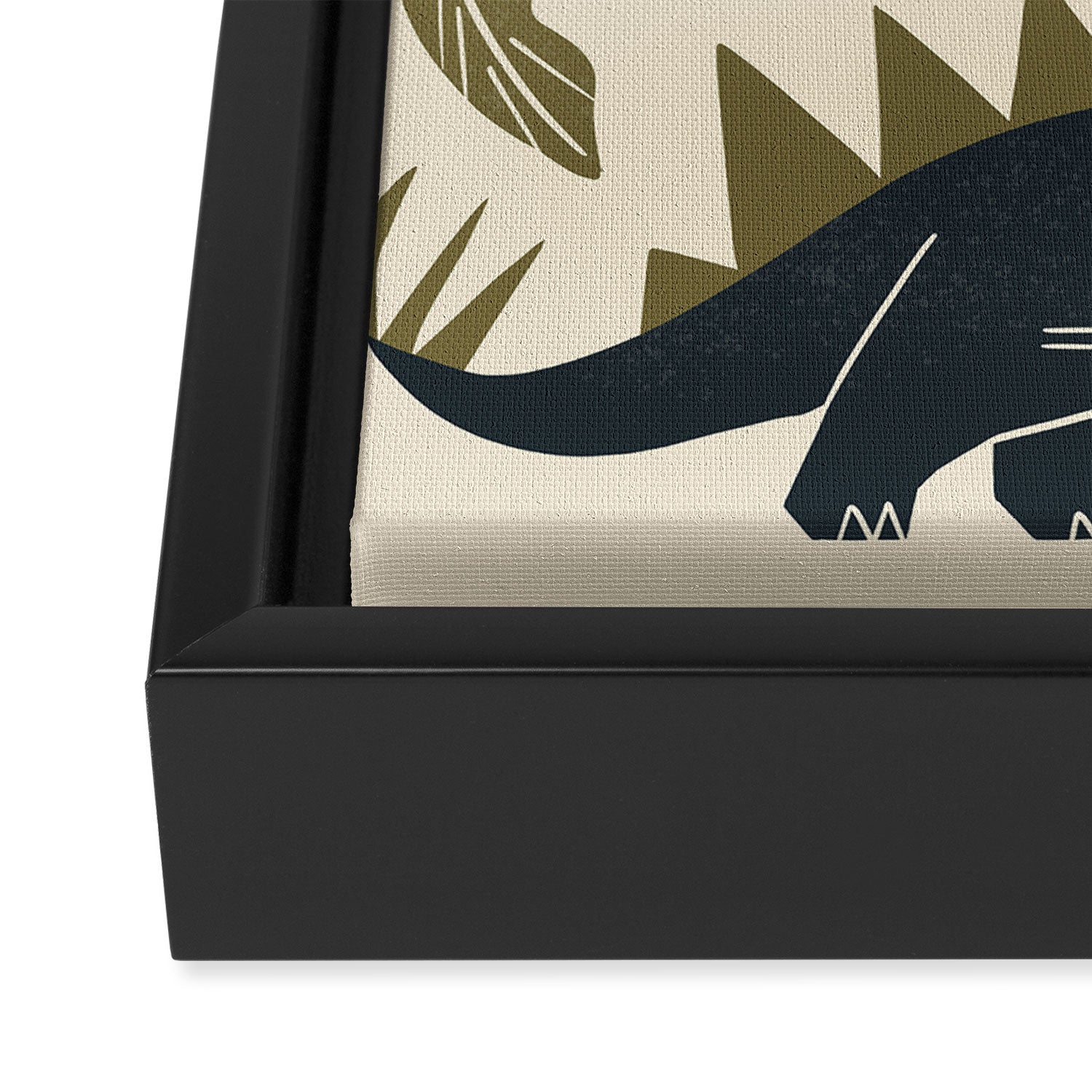 Jurassic Friends Framed Canvas Print Gallery Image 3