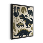 Jurassic Friends Framed Canvas Print Gallery Image 2