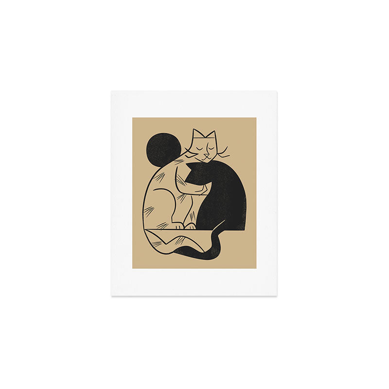 Kind Kats Art Print Gallery Image 1
