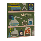 Laboratory Shelves Canvas Print Gallery Image 6