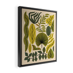 Leaf Collection Framed Canvas Print Gallery Image 2