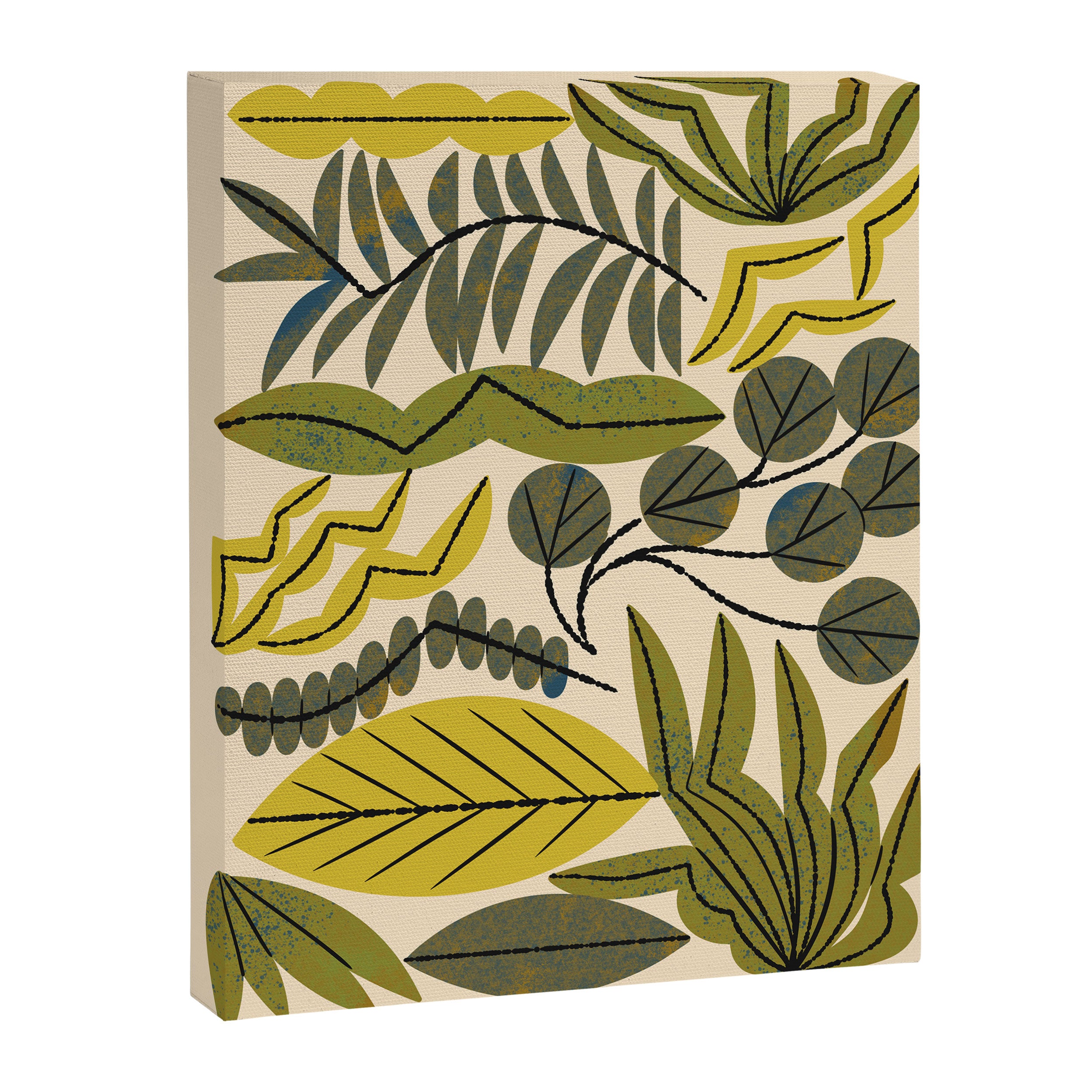 Leaf Collection No. 2 Canvas Print Gallery Image 6
