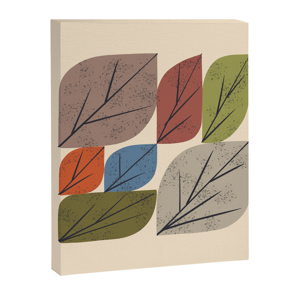 Leaf Grid Canvas Print Gallery Image 8
