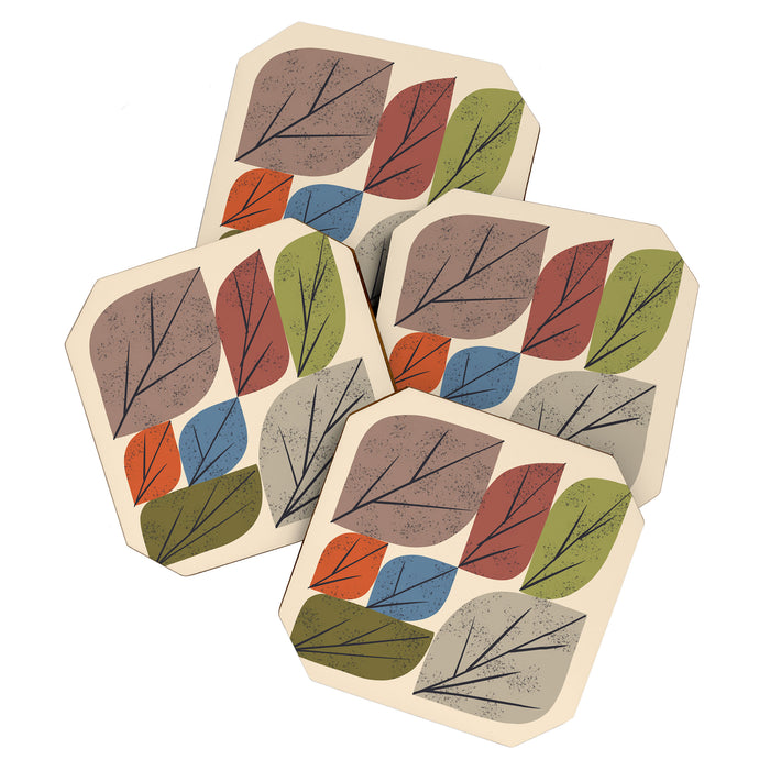 Leaf Grid Coaster Gallery Image 1
