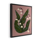Lily of the Valley Framed Canvas Print Gallery Image 2