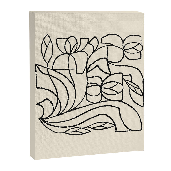 Linear Iris Canvas Print Gallery Image 1