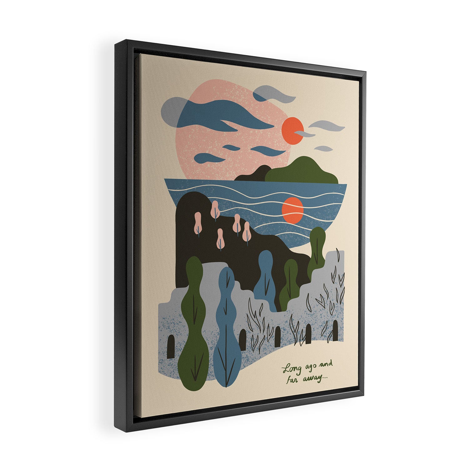 Long Ago And Far Away Framed Canvas Print Gallery Image 2