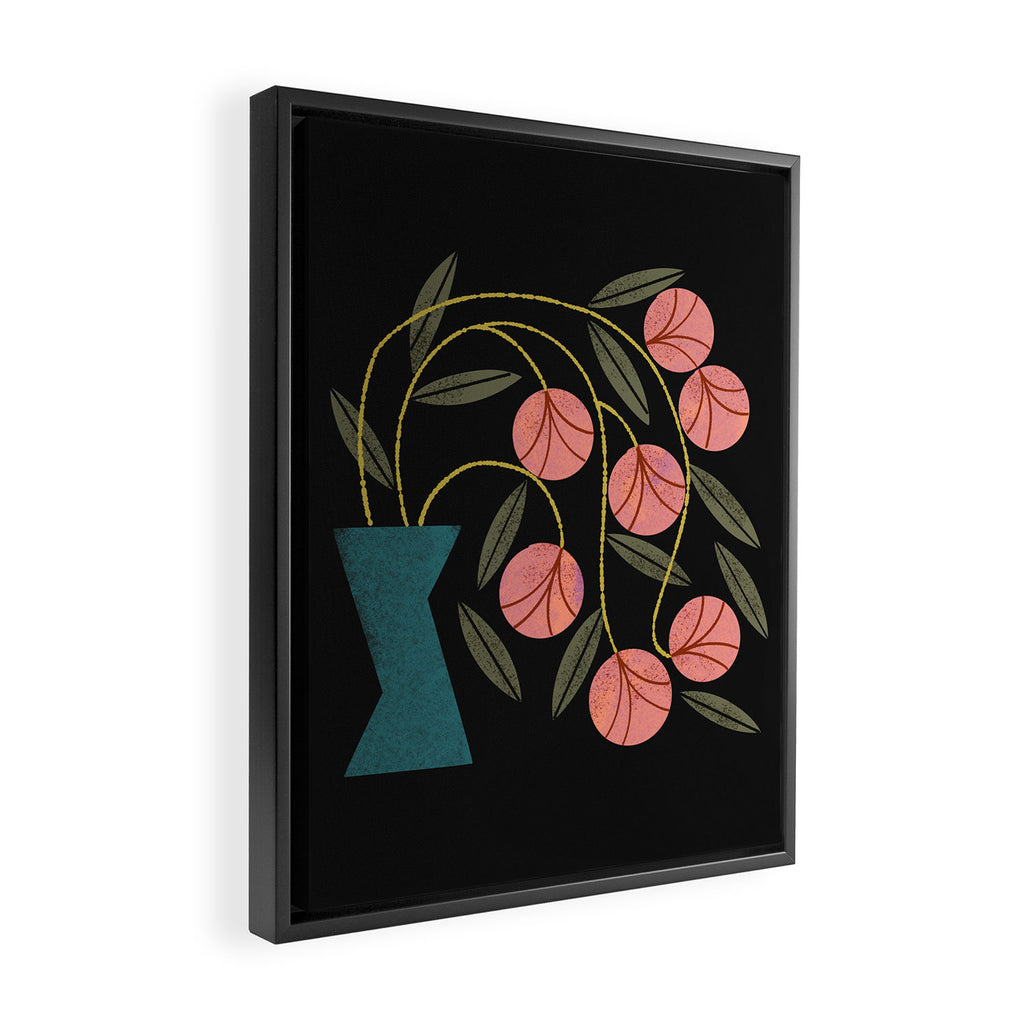 Long Stems Framed Canvas Print Gallery Image 2