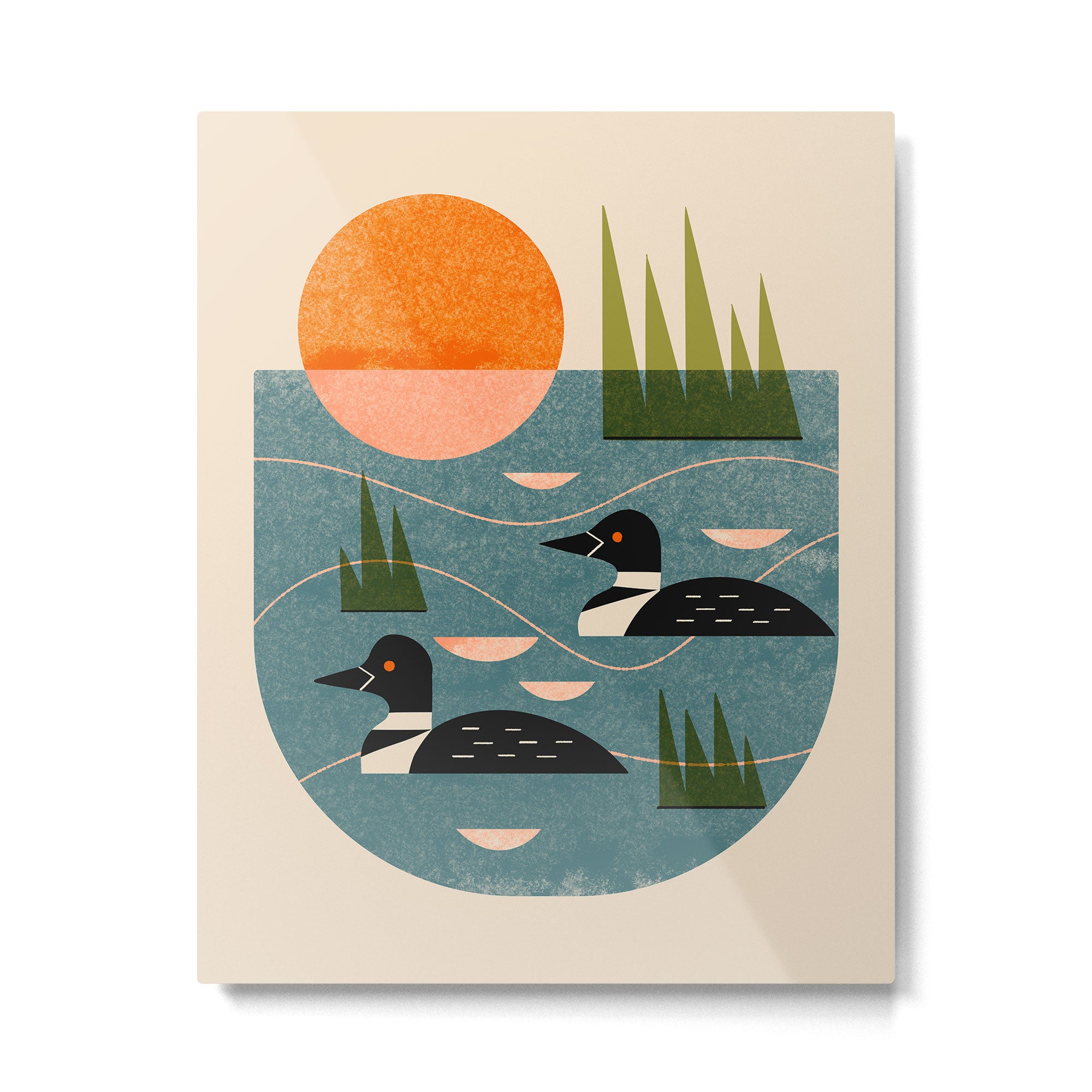 Loon Lake Metal Print Gallery Image 6