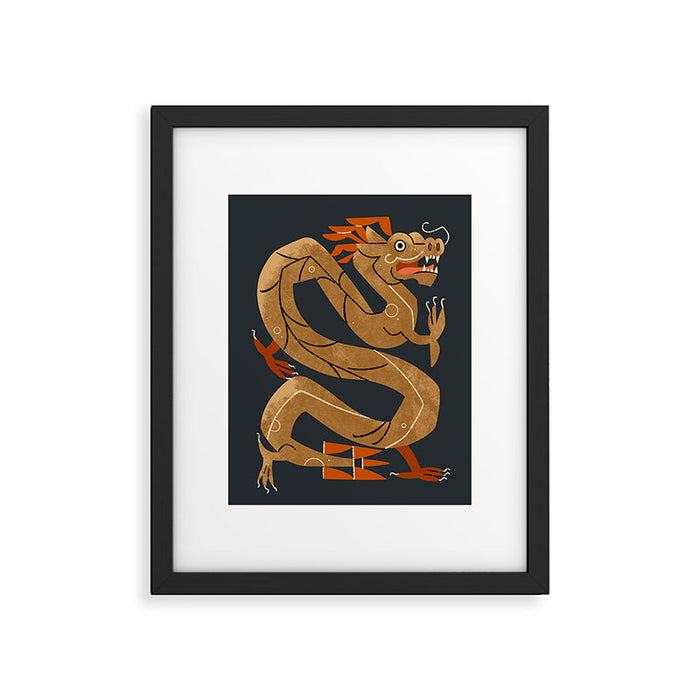 Lucky Dragon Framed Art Print Gallery Image 1