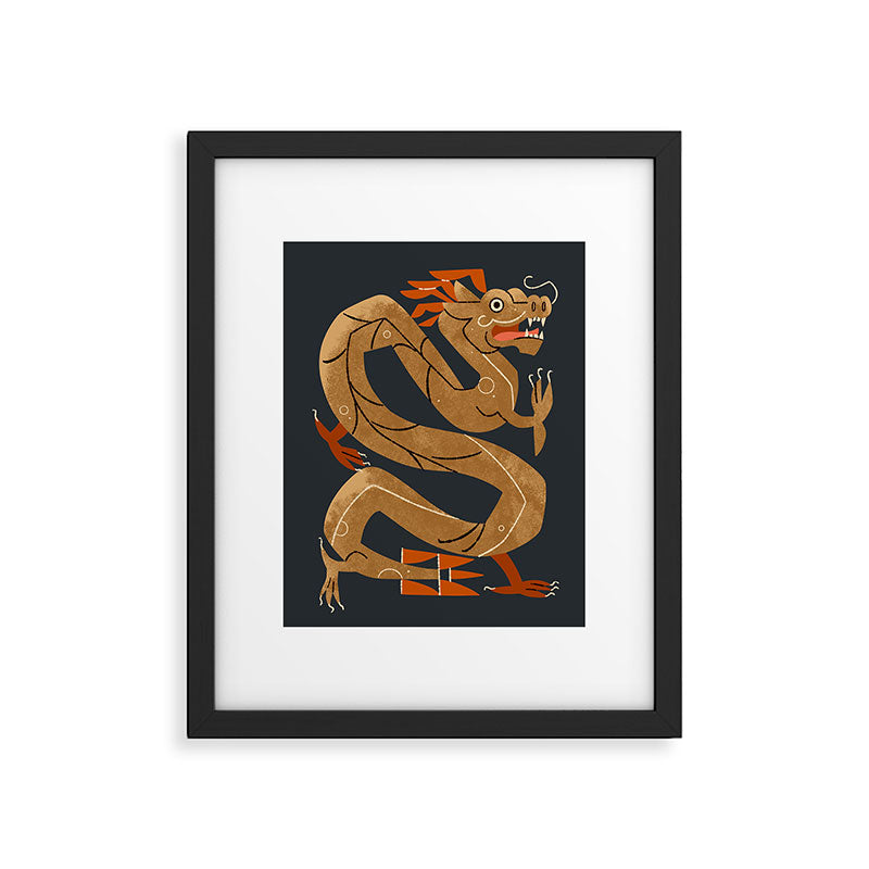 Lucky Dragon Framed Art Print Gallery Image 4