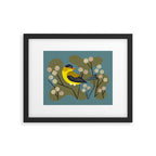 Meadow Goldfinch Framed Art Print Gallery Image 5