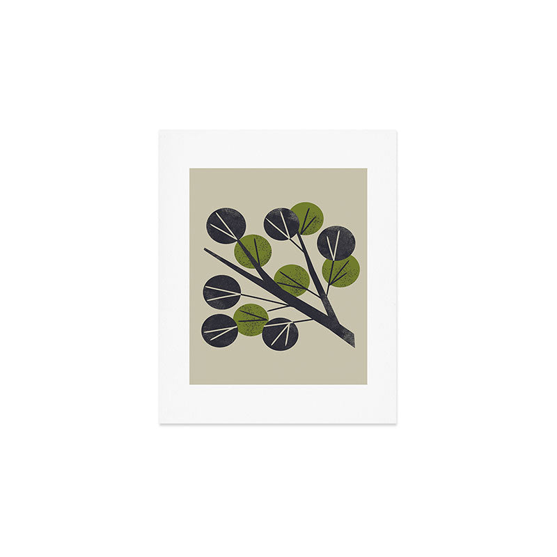 Minimal Branch Art Print Gallery Image 1