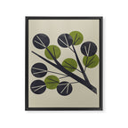 Minimal Branch Framed Canvas Print Gallery Image 8