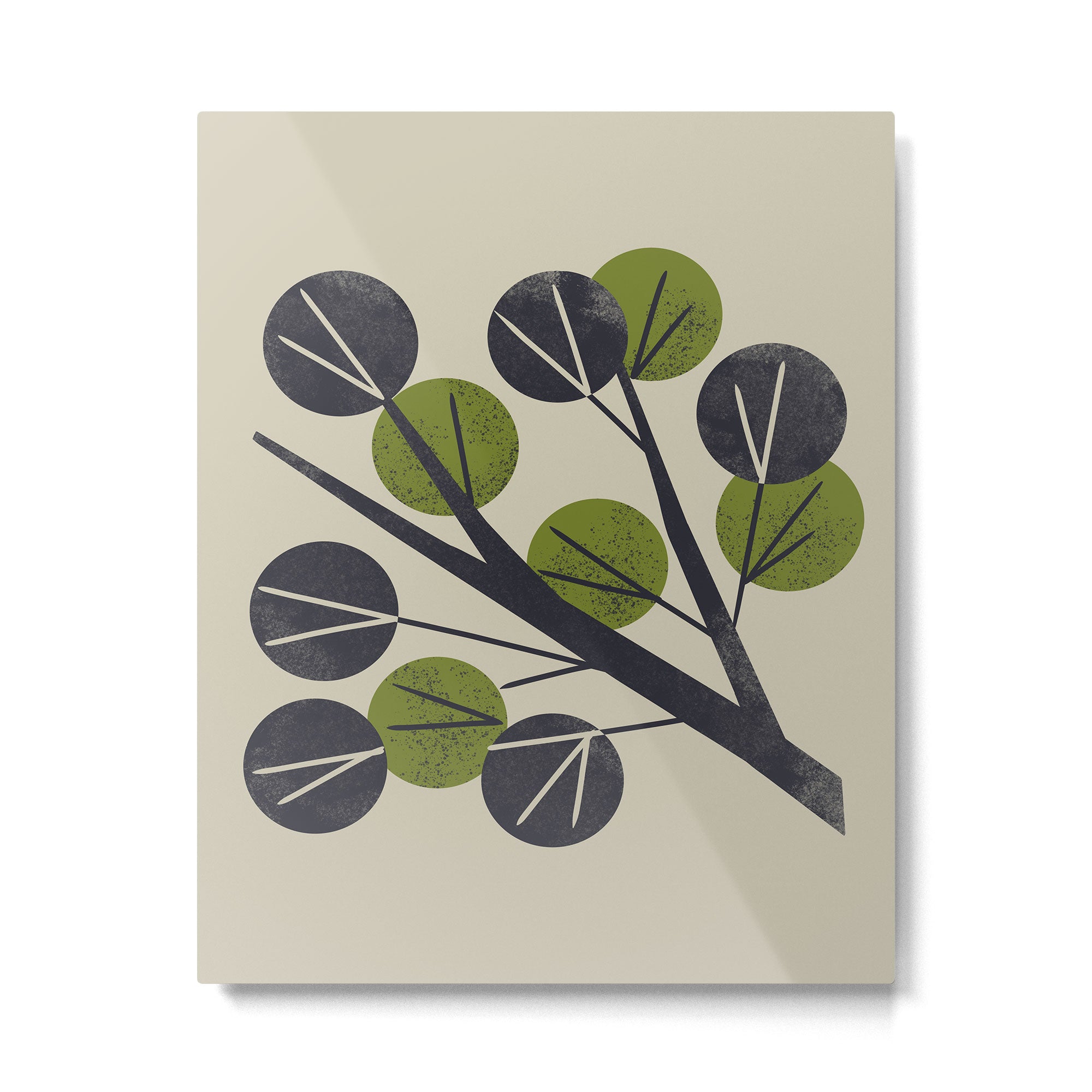 Minimal Branch Metal Print Gallery Image 6