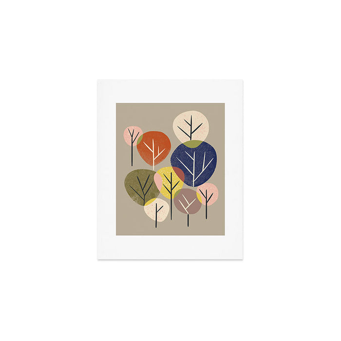 Multicolor Grove Art Print Gallery Image 1