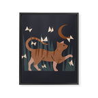 Night Hunter Framed Canvas Print Gallery Image 8