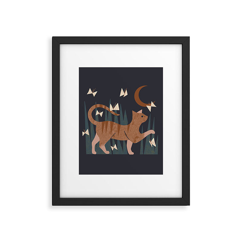 Night Hunter Framed Art Print Gallery Image 6
