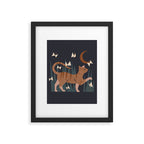 Night Hunter Framed Art Print Gallery Image 6