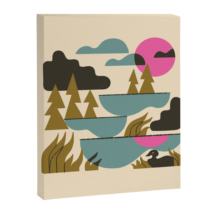 Northern Lakes Canvas Print Gallery Image 1