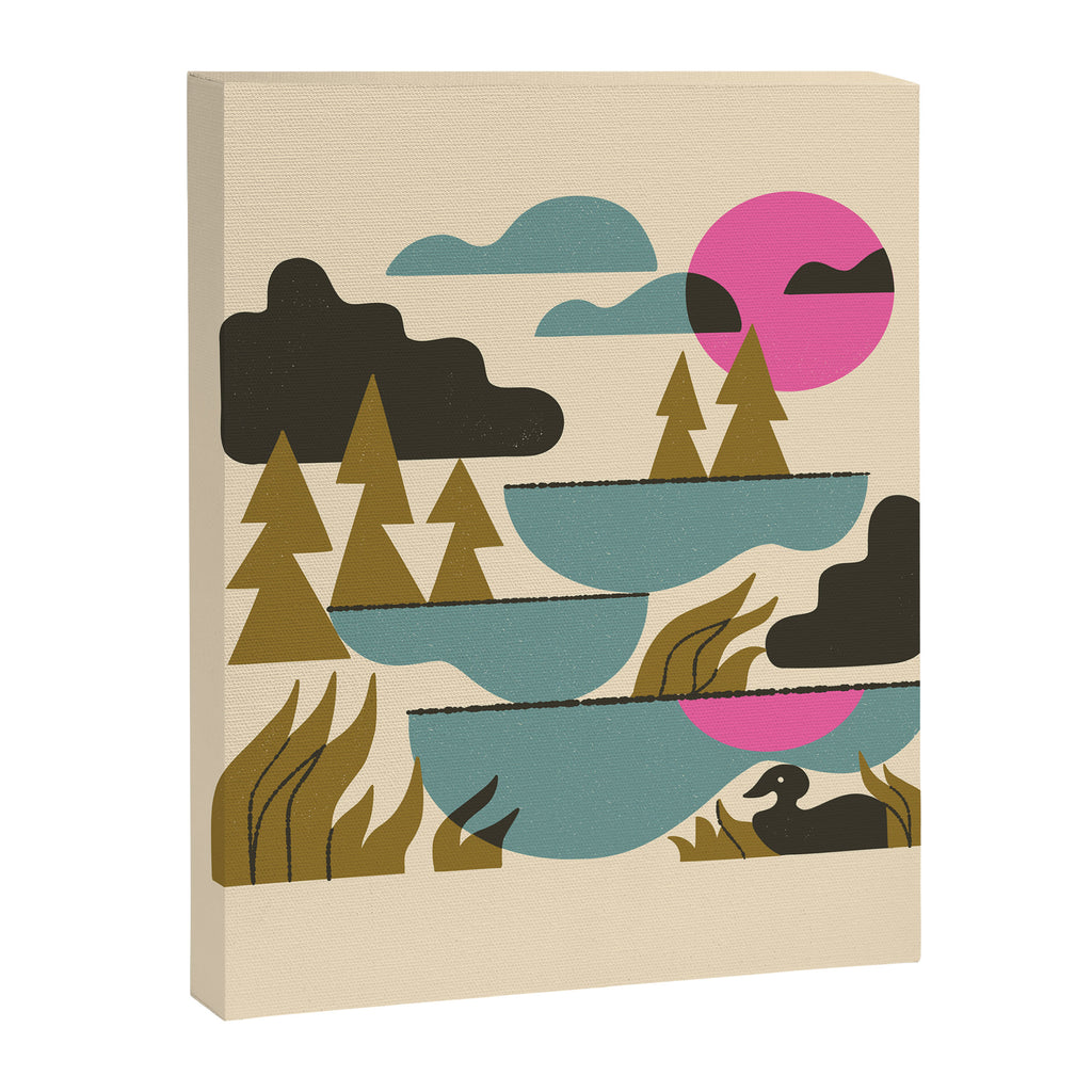 Northern Lakes Canvas Print Gallery Image 8