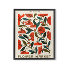 Nouveau Flower Market 1 Framed Canvas Print Gallery Image 6