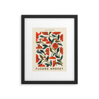 Nouveau Flower Market 1 Framed Art Print Gallery Image 5