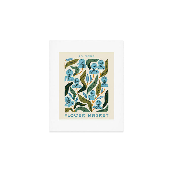 Nouveau Flower Market 2 Art Print Gallery Image 1