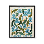 Nouveau Flower Market 2 Framed Canvas Print Gallery Image 6