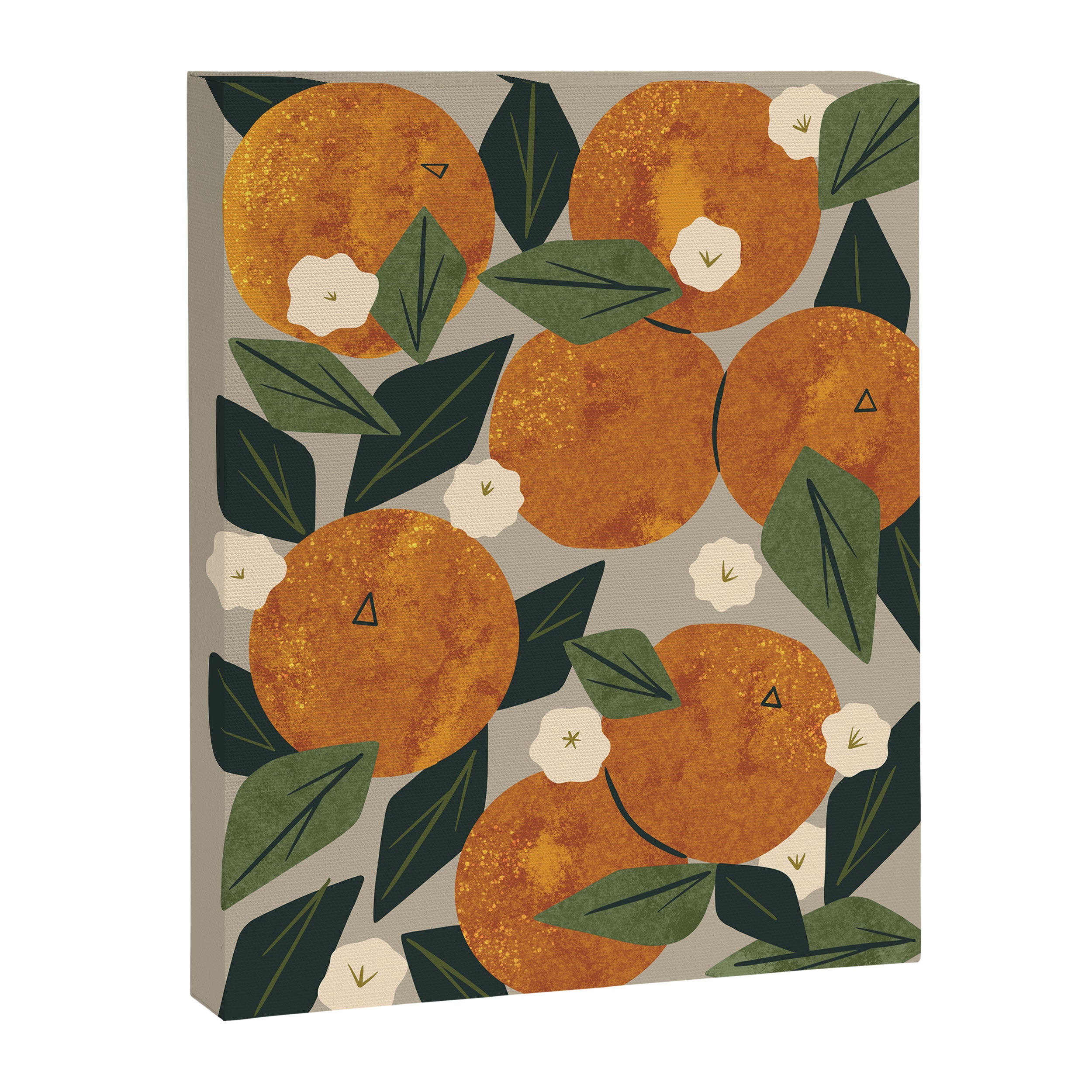 Orange Bouquet Canvas Print Gallery Image 6