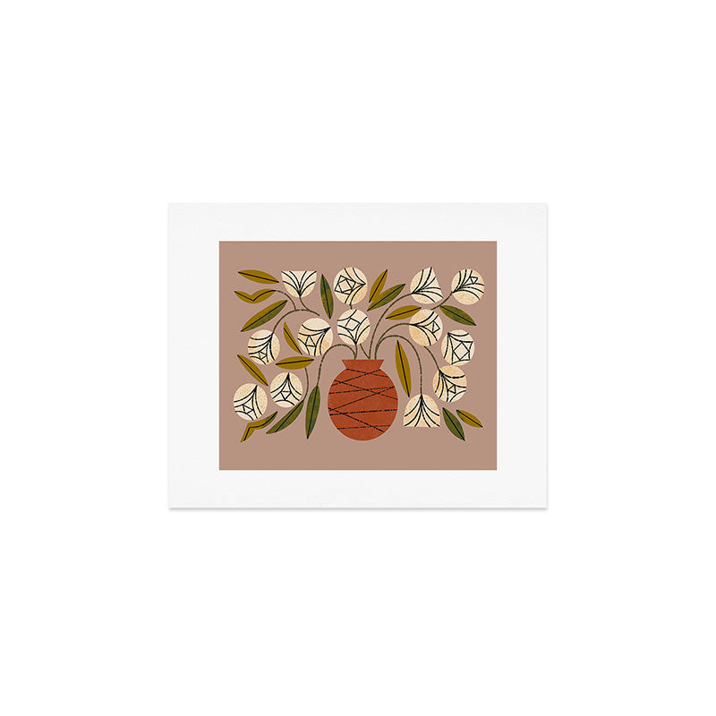 Overflowing Vase Art Print Gallery Image 1