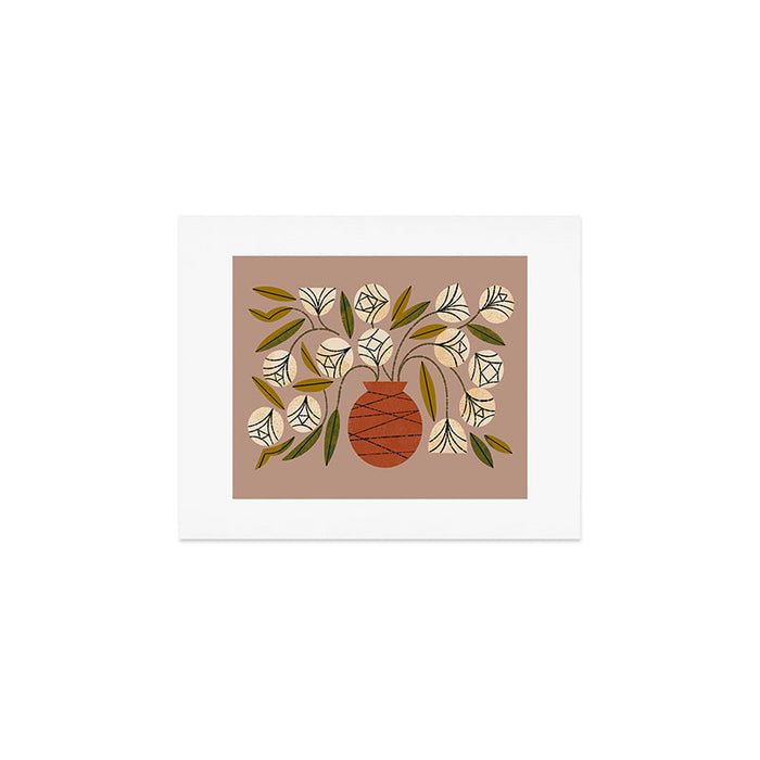 Overflowing Vase Art Print Gallery Image 1