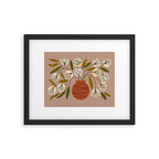 Overflowing Vase Framed Art Print Gallery Image 5