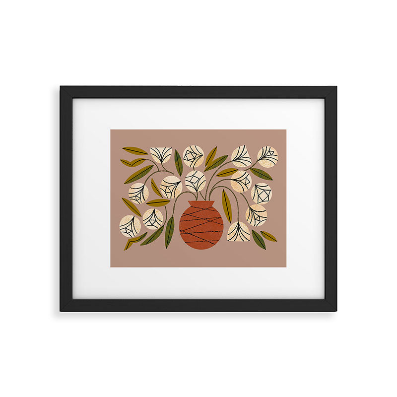 Overflowing Vase Framed Art Print Gallery Image 5