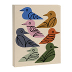 Painted Birds Canvas Print Gallery Image 6