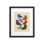 Painted Birds Framed Art Print Gallery Image 5