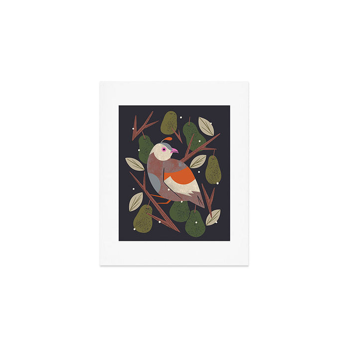 Partridge in a Pear Tree Art Print Gallery Image 1