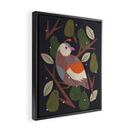 Partridge in a Pear Tree Framed Canvas Print Gallery Image 2