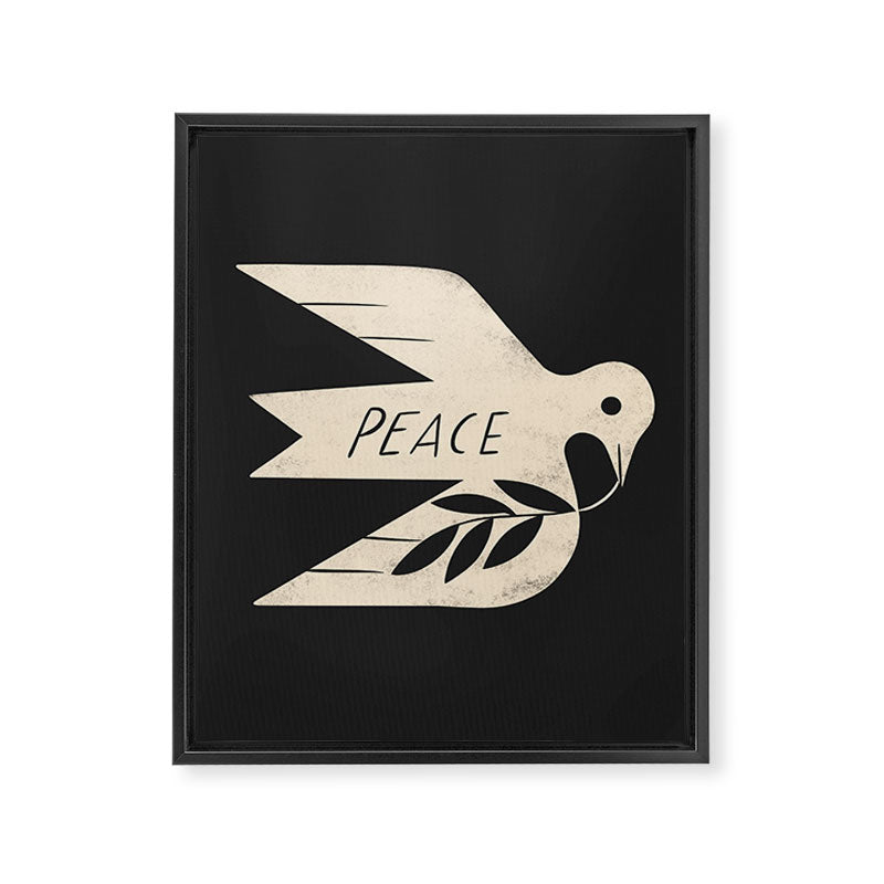 Peace Dove Framed Canvas Print Gallery Image 8