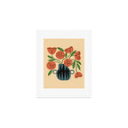 Peach Rose Bouquet Art Print Gallery Image 1