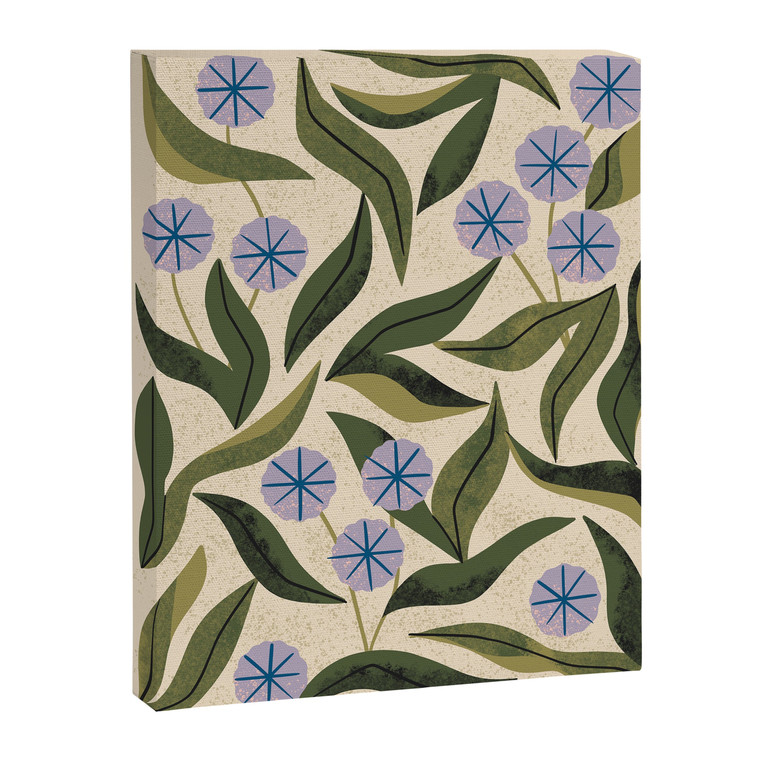 Periwinkle Plant Canvas Print Gallery Image 6
