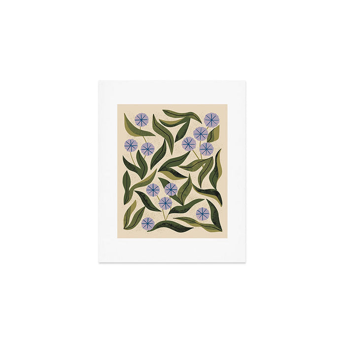 Periwinkle Plant Art Print Gallery Image 1