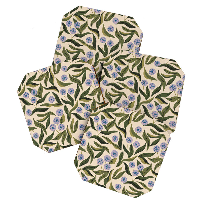 Periwinkle Plant Coaster Gallery Image 1
