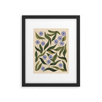 Periwinkle Plant Framed Art Print Gallery Image 4