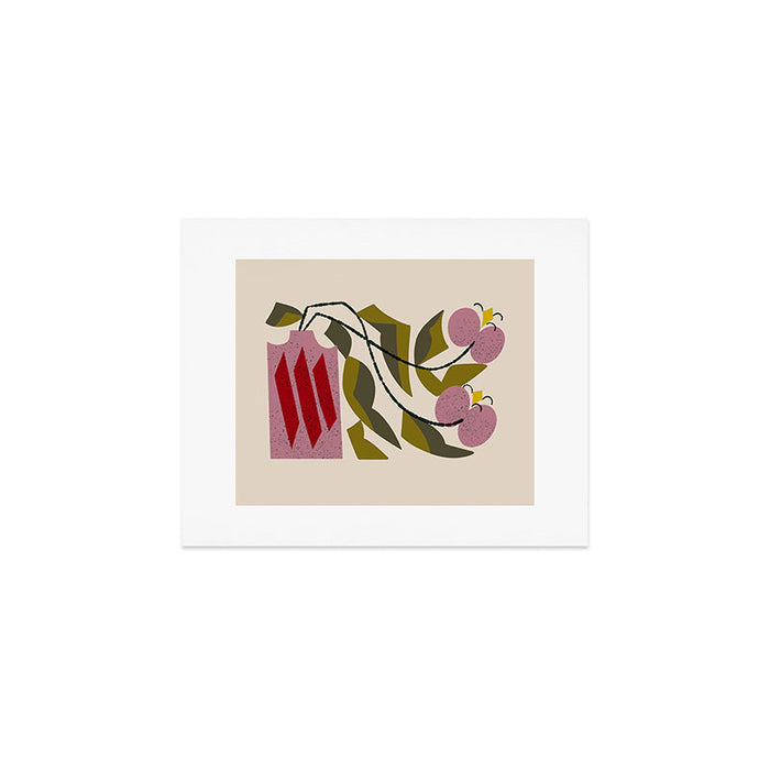 Pink Orchid Art Print Gallery Image 1