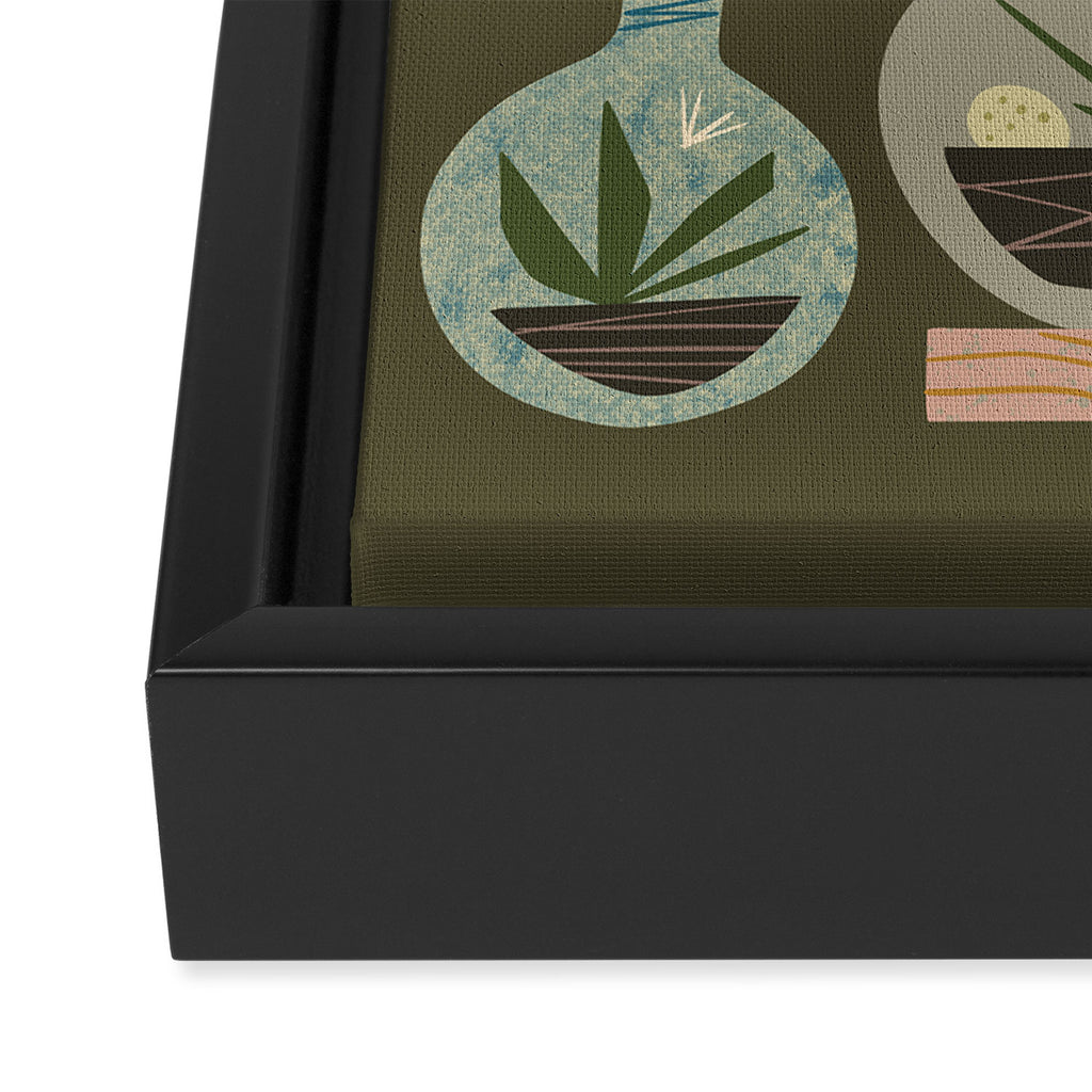 Plant Exhibit Framed Canvas Print Gallery Image 3