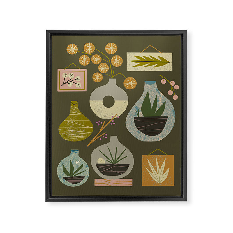 Plant Exhibit Framed Canvas Print Gallery Image 6