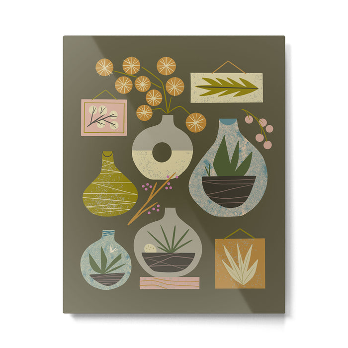 Plant Exhibit Metal Print Gallery Image 1